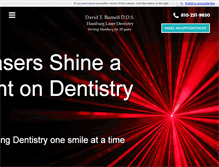 Tablet Screenshot of laserdentistmichigan.com